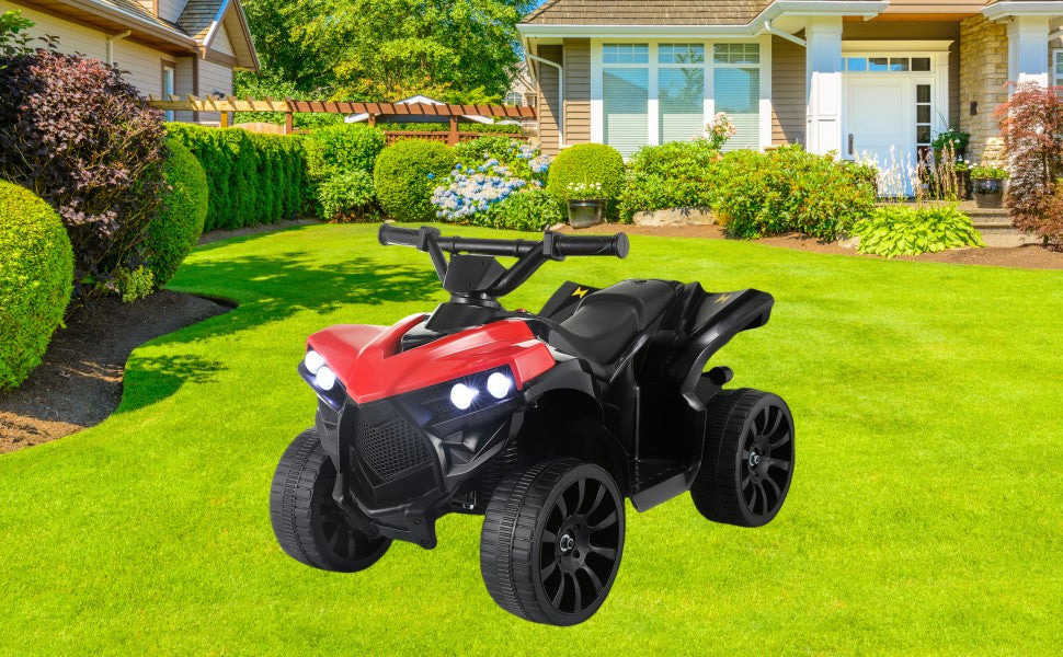 Electric Car, ATV Ride-On Toy, for Kids 1-6 Years Old