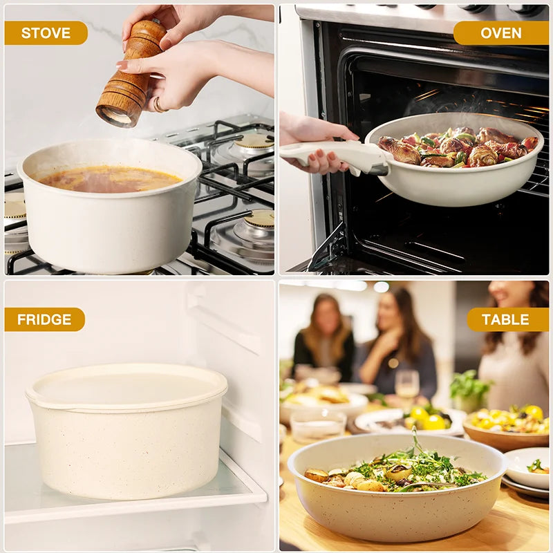 Astercook: Strong, Beautiful Ceramic Cookware Set