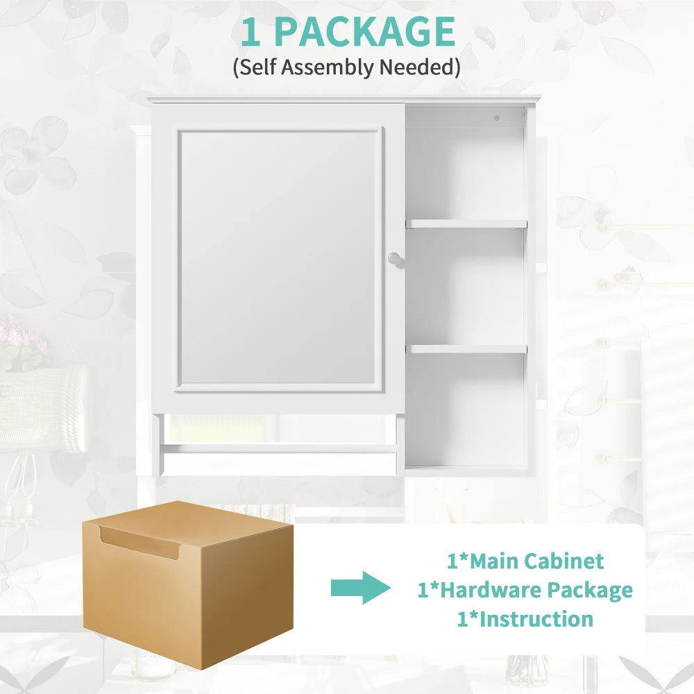 Modern Elegant Bathroom 30 Inch Vanity With Sink, Storage Cabinets, Drawers, and Adjustable Shelves