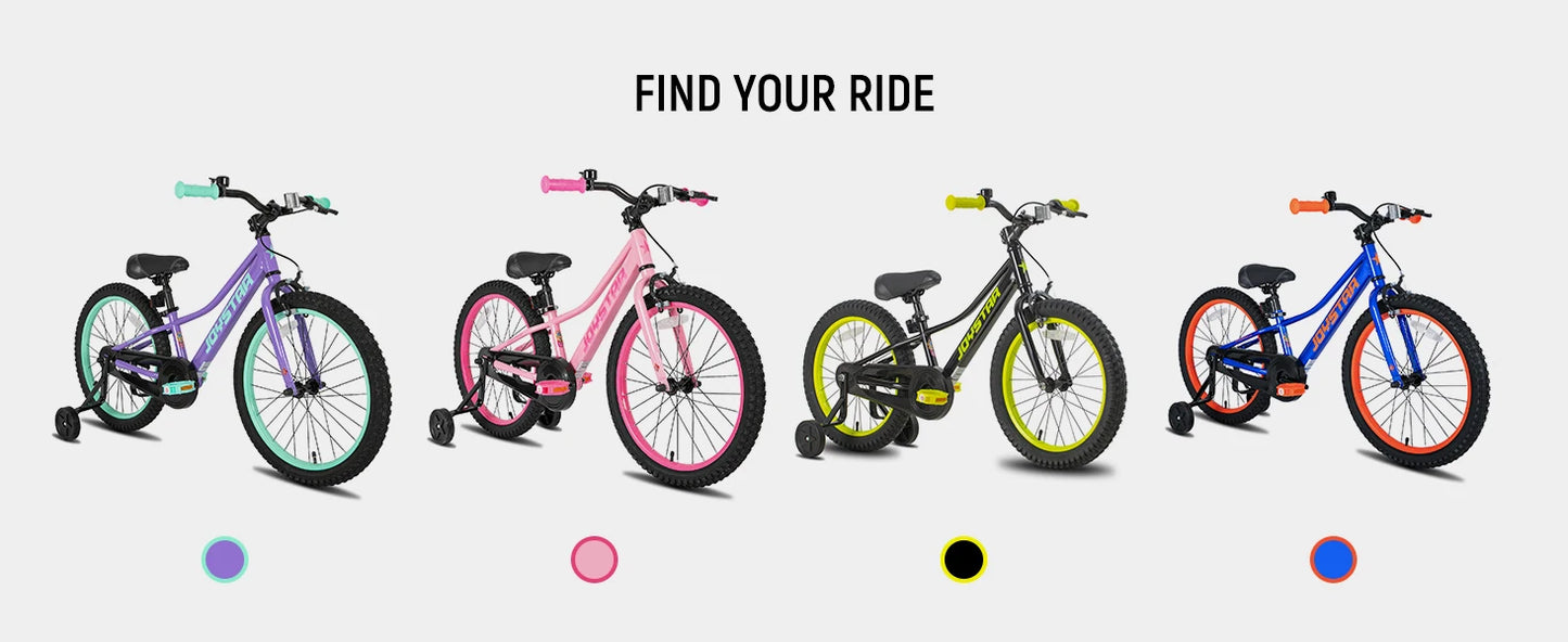 Bike For Girls & Boys Ages 6-10
andbrake,Purple