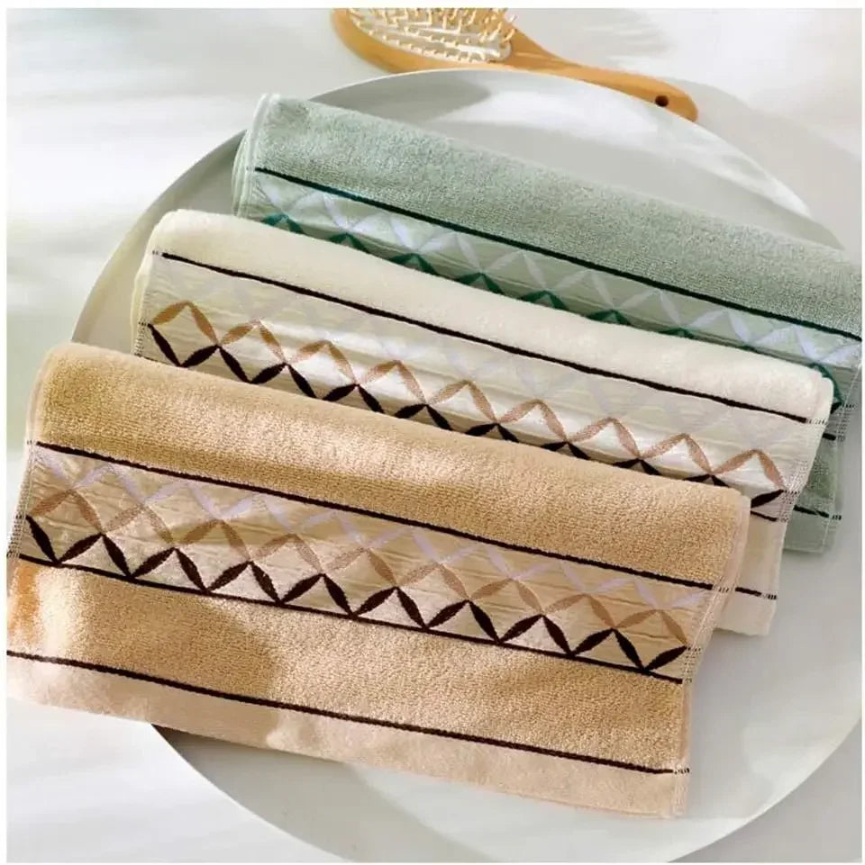 4 packs pure cotton hand towel, 100% cotton face towels