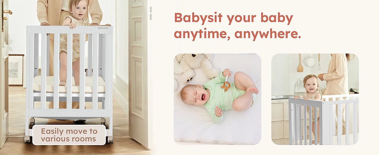 6-in-1 Baby Crib