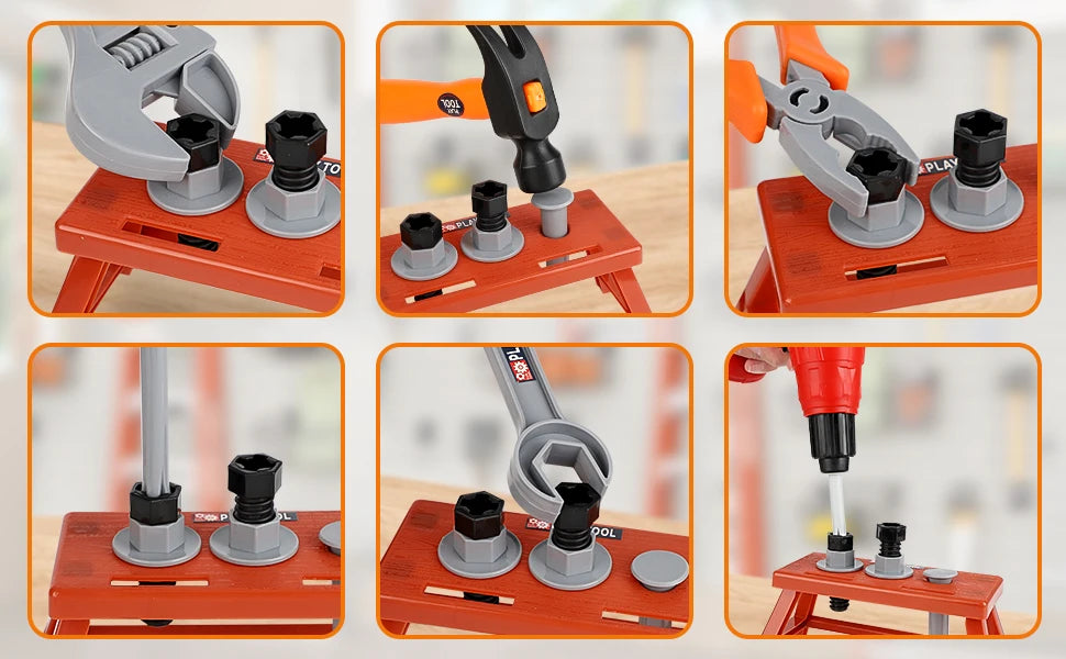 Kids Play Tool Kit 39/42PCS
s Play Tool Kit 39/42 PCS