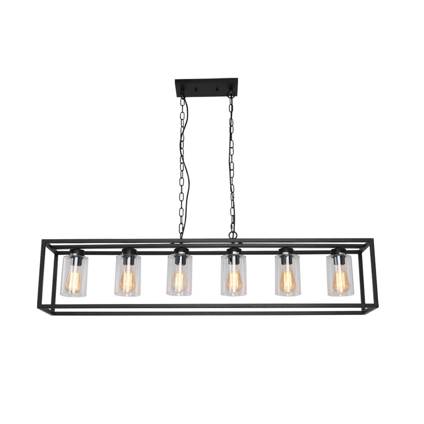 6 Light Cage Chandeliers