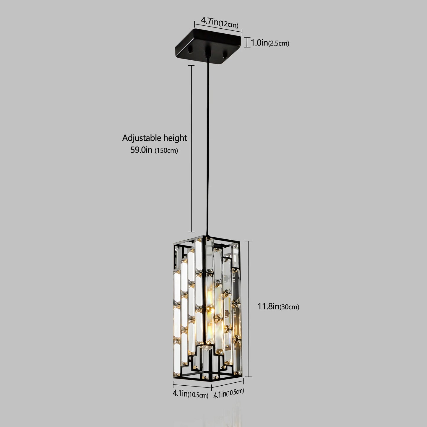 Modern Luxury Crystal Pendant Light