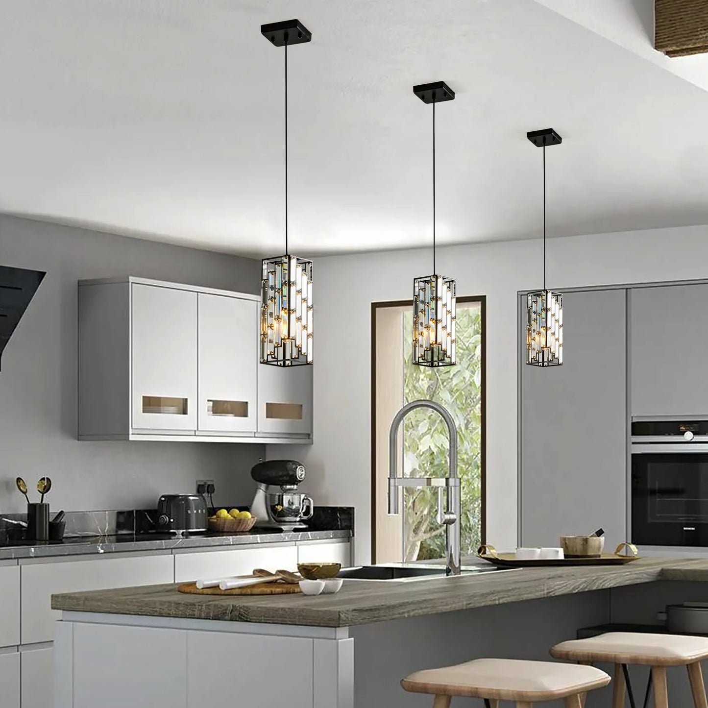 Modern Luxury Crystal Pendant Light