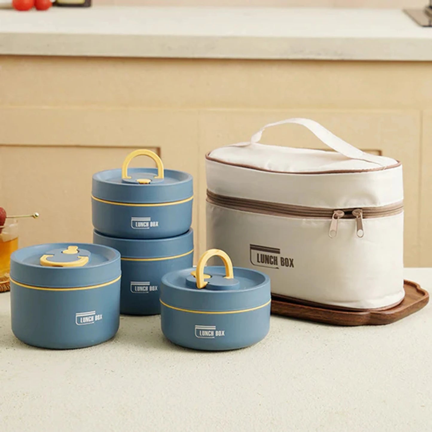Round Thermal Lunch Box