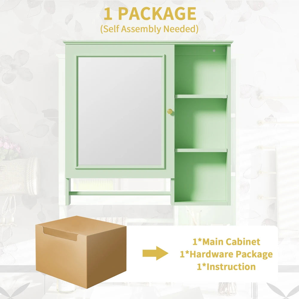 Modern Elegant Bathroom 30 Inch Vanity With Sink, Storage Cabinets, Drawers, and Adjustable Shelves