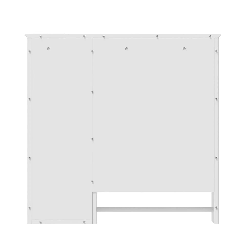 Modern Elegant Bathroom 30 Inch Vanity With Sink, Storage Cabinets, Drawers, and Adjustable Shelves