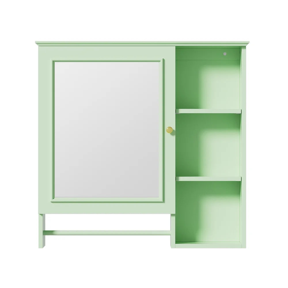 Modern Elegant Bathroom 30 Inch Vanity With Sink, Storage Cabinets, Drawers, and Adjustable Shelves