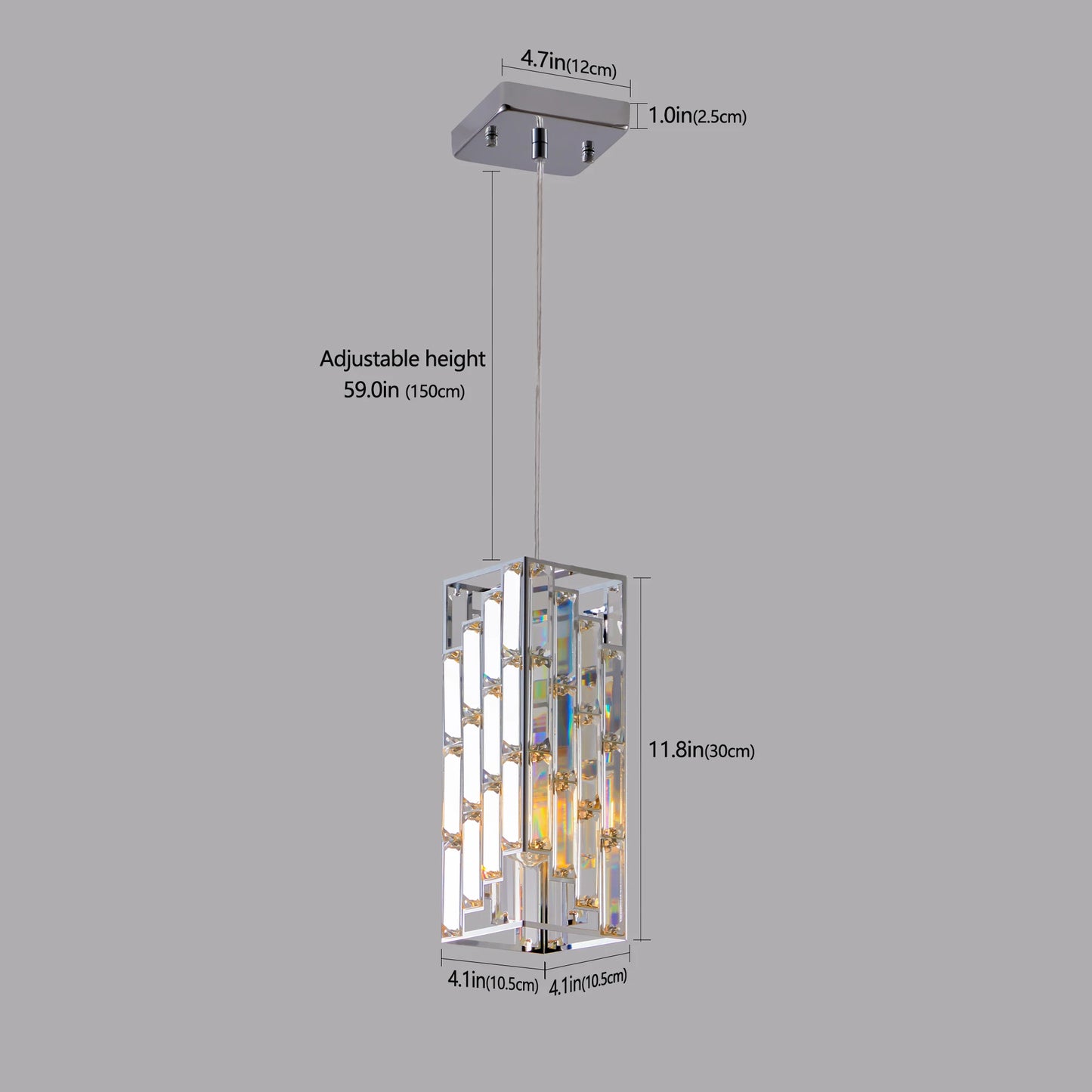 Modern Crystal Pendant Light