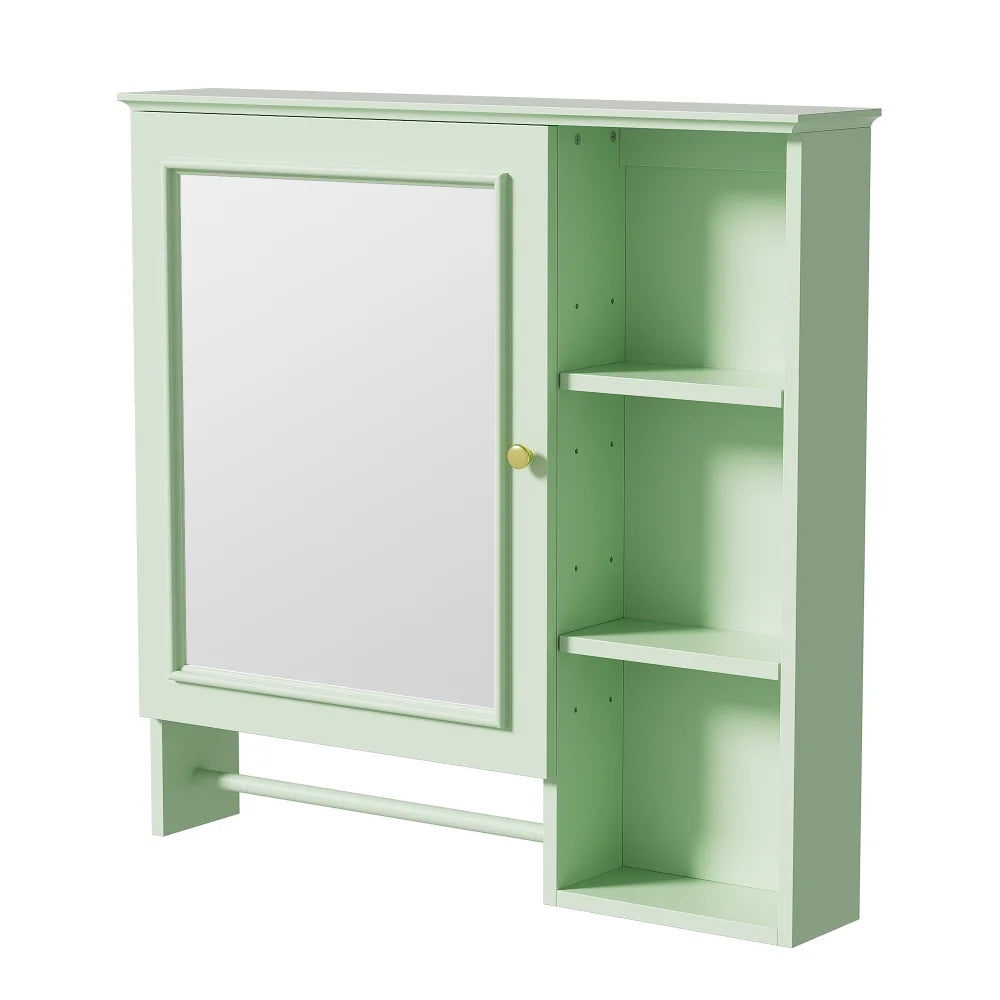 Modern Elegant Bathroom 30 Inch Vanity With Sink, Storage Cabinets, Drawers, and Adjustable Shelves