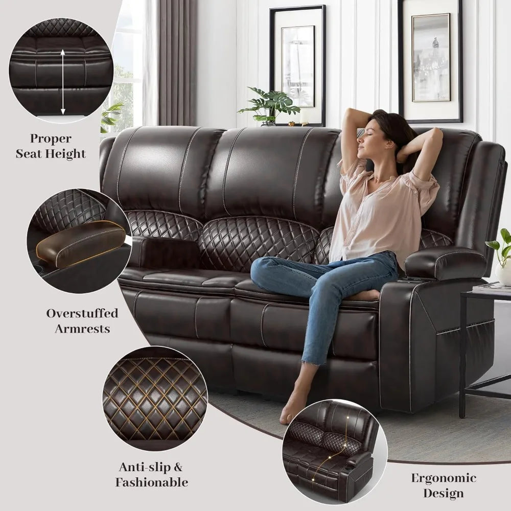 3-Seater Recliner Sofa