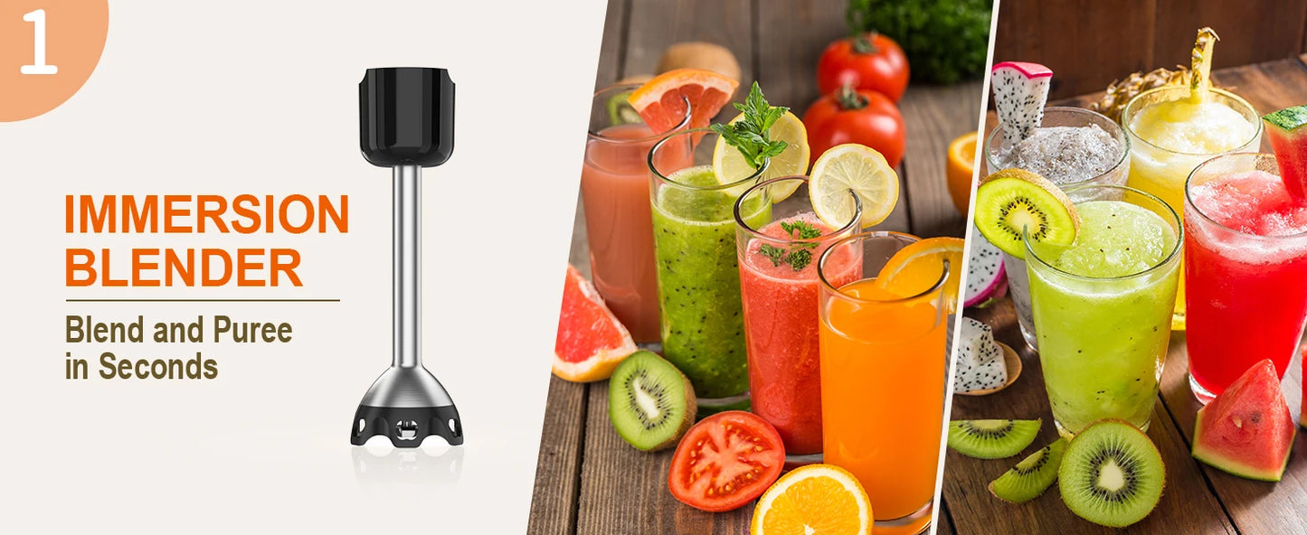 5-in1 Handheld Blender Immsion