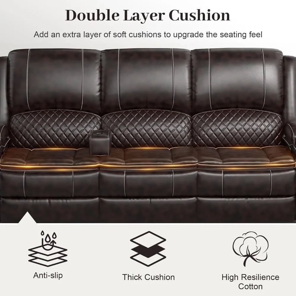 3-Seater Recliner Sofa