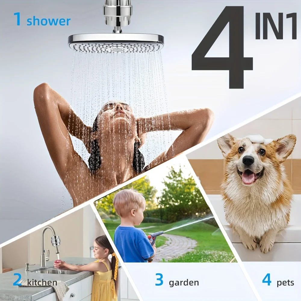 Bathroom Accessories Multi Layer Bathtub Water Purifier
