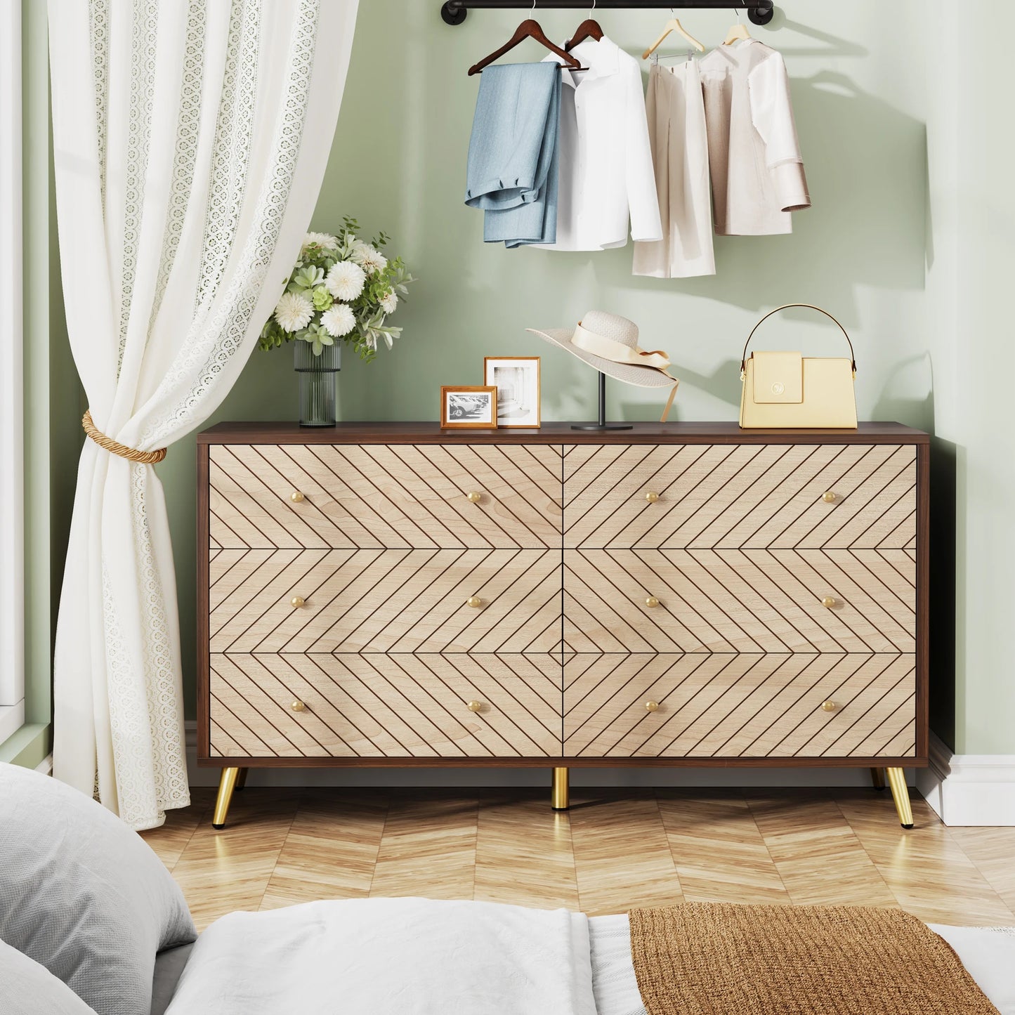 Tribe signs Wooden Drawer Organizer