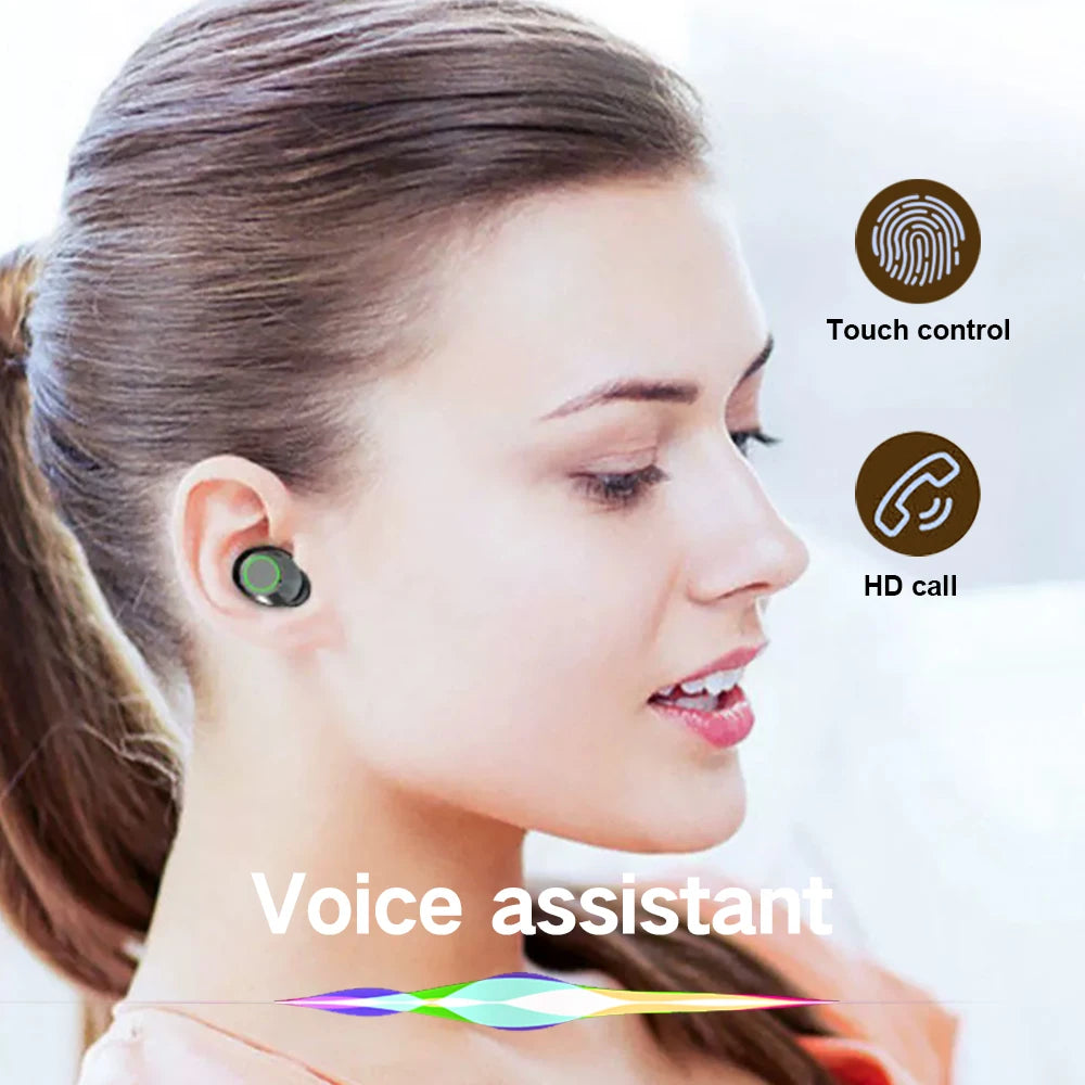 Wireless Bluetooth Earphones & Sport Stereo Headphones