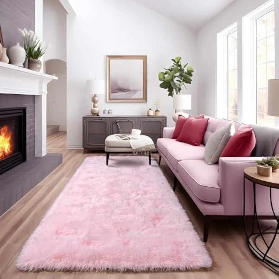 Super Fluffy Throw Rug for Bedroom