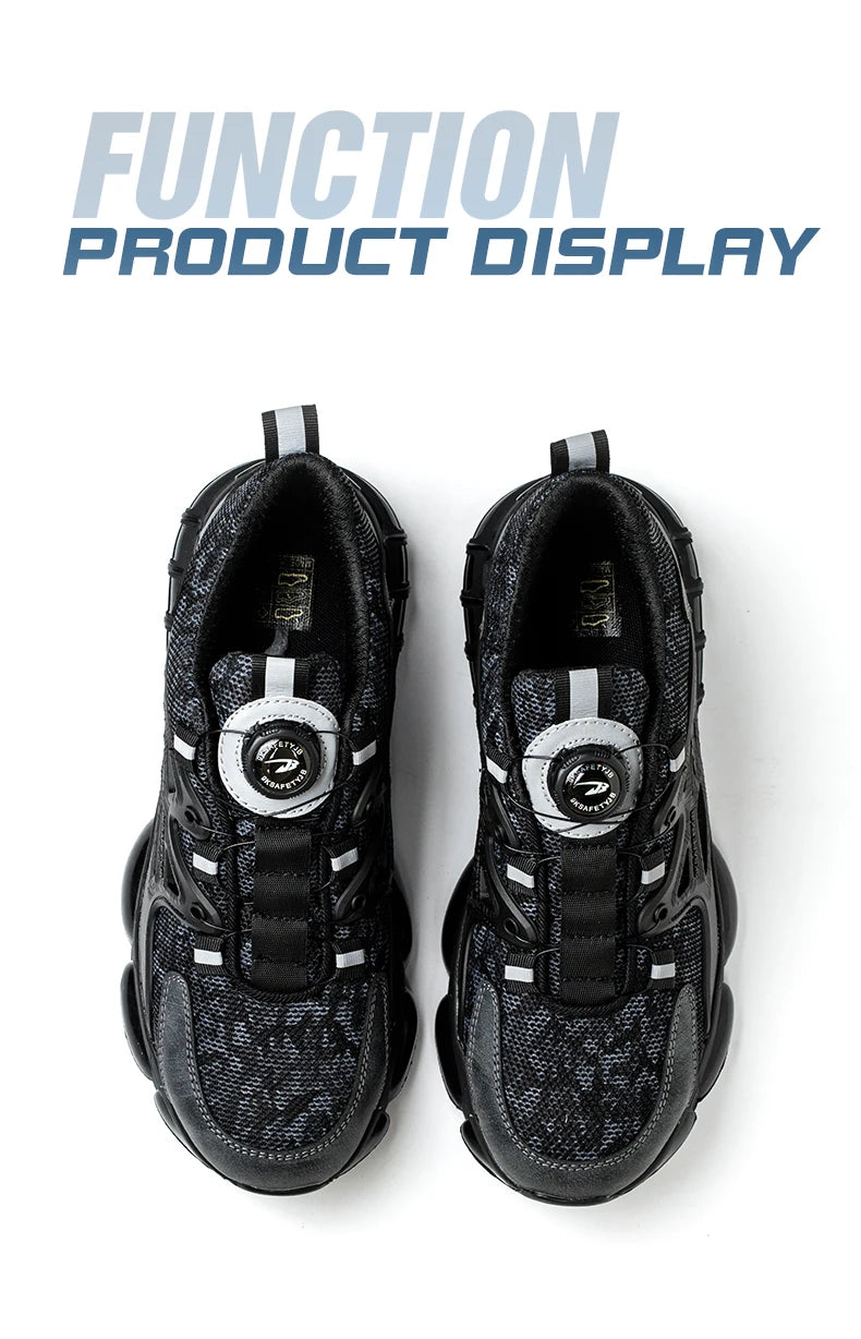 Slack-stab-proof work shoes