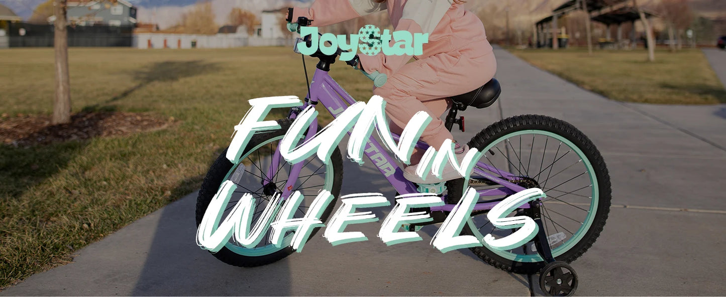 Bike For Girls & Boys Ages 6-10
andbrake,Purple