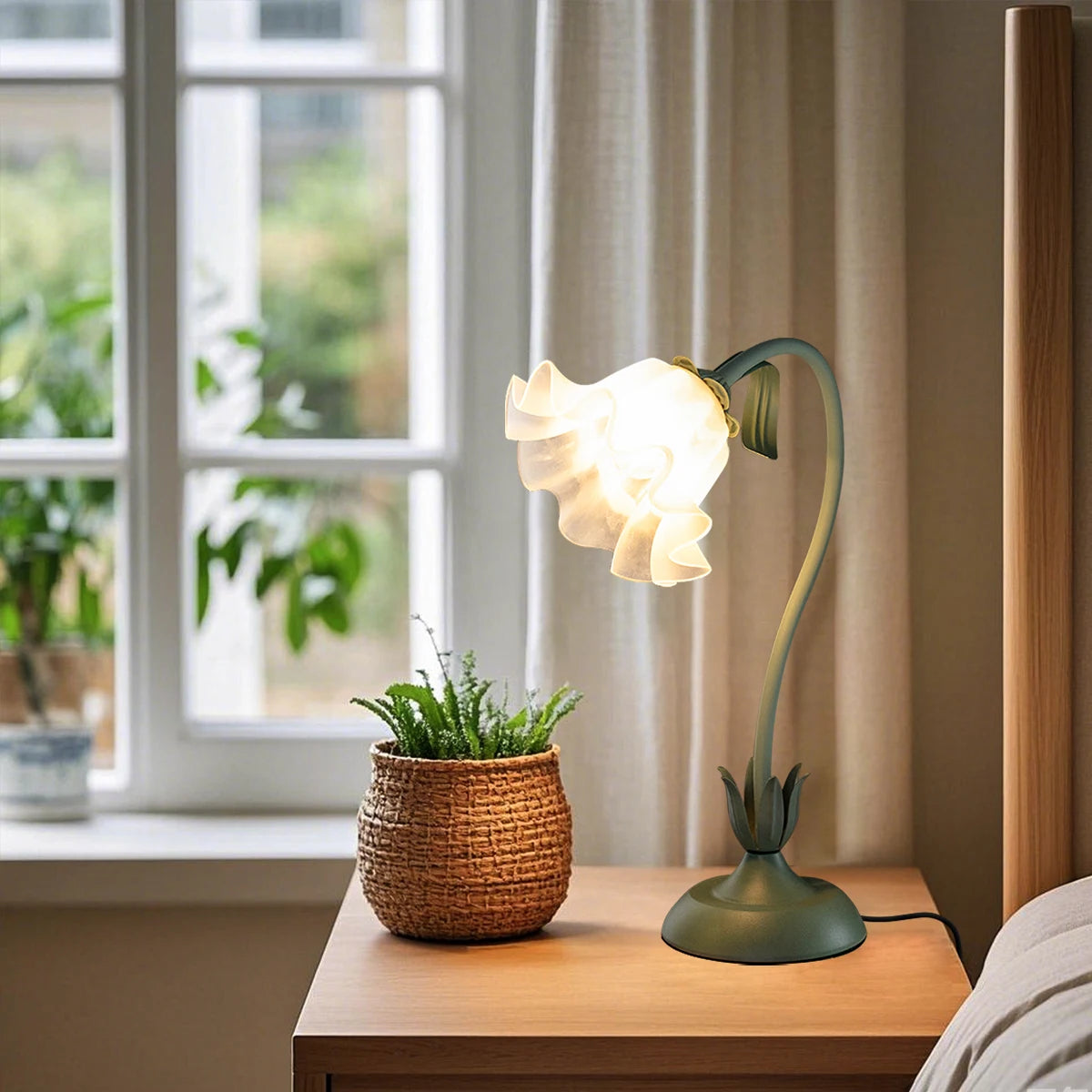 Vintage bedside lamp,
