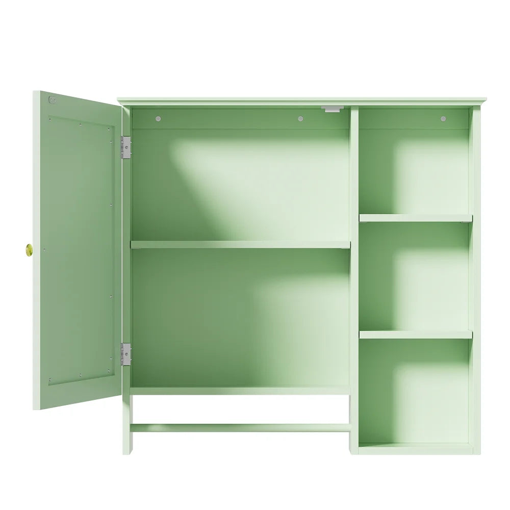 Modern Elegant Bathroom 30 Inch Vanity With Sink, Storage Cabinets, Drawers, and Adjustable Shelves