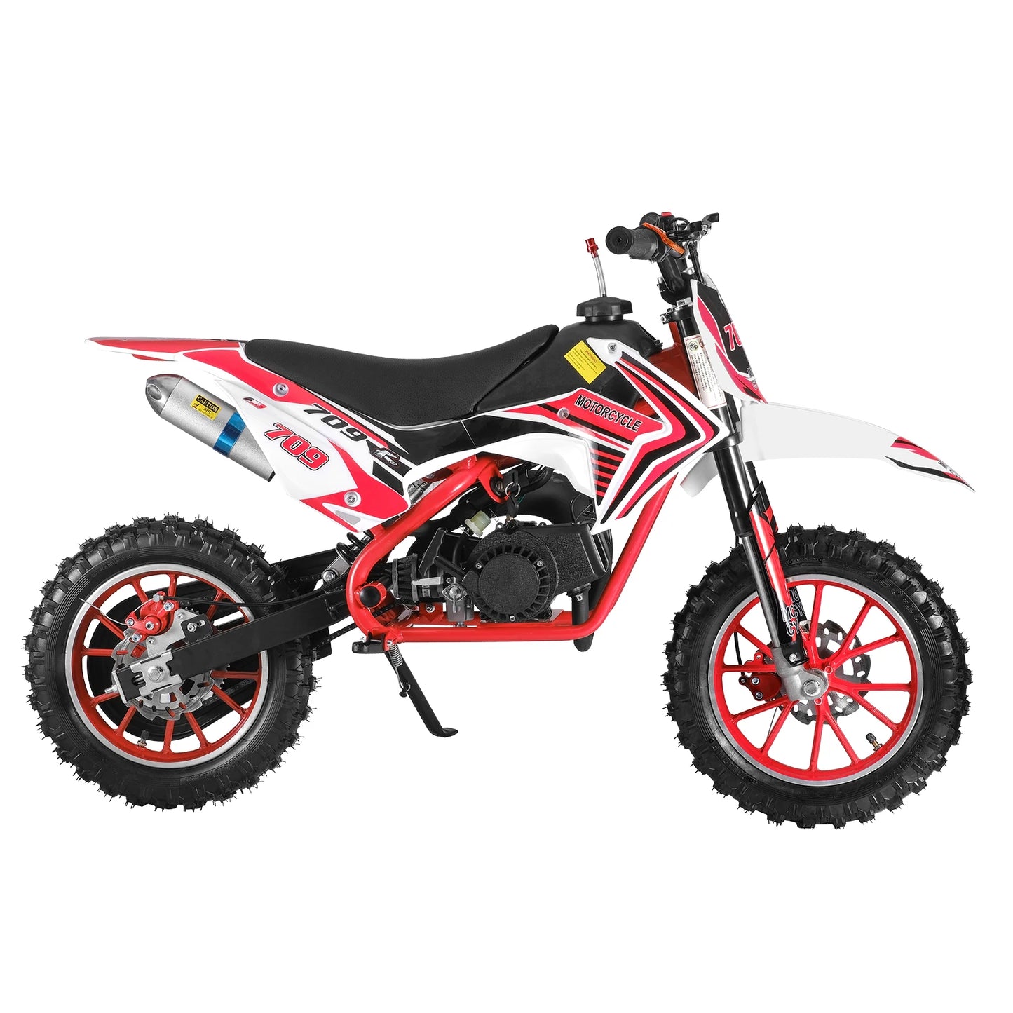 49cc 2-Stroke Kids Dirt Bike , Gas Power Motocross, Off Road Mini Motorcycle,