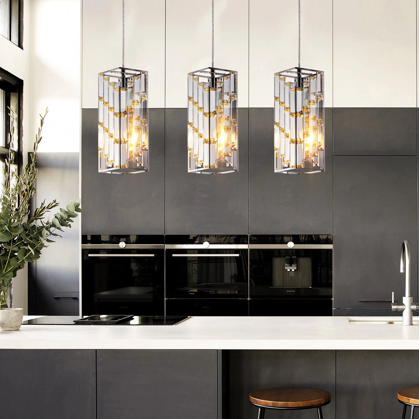 Modern Crystal Pendant Light