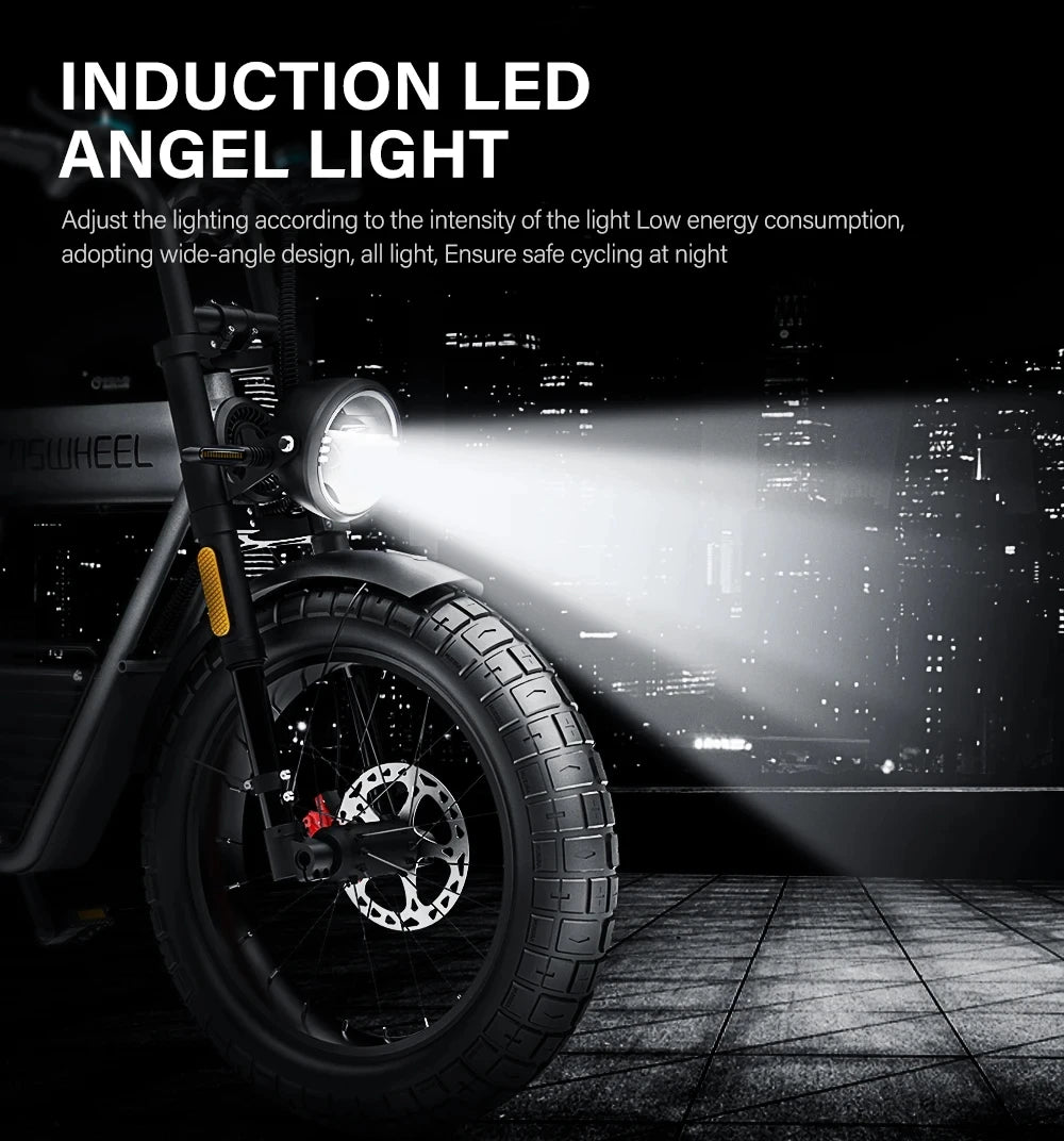 Coswheel Electric Bike For Adult
CT20S 2000W/1500W Mountain bike Electric Motorcycle 60V 27.5Ah