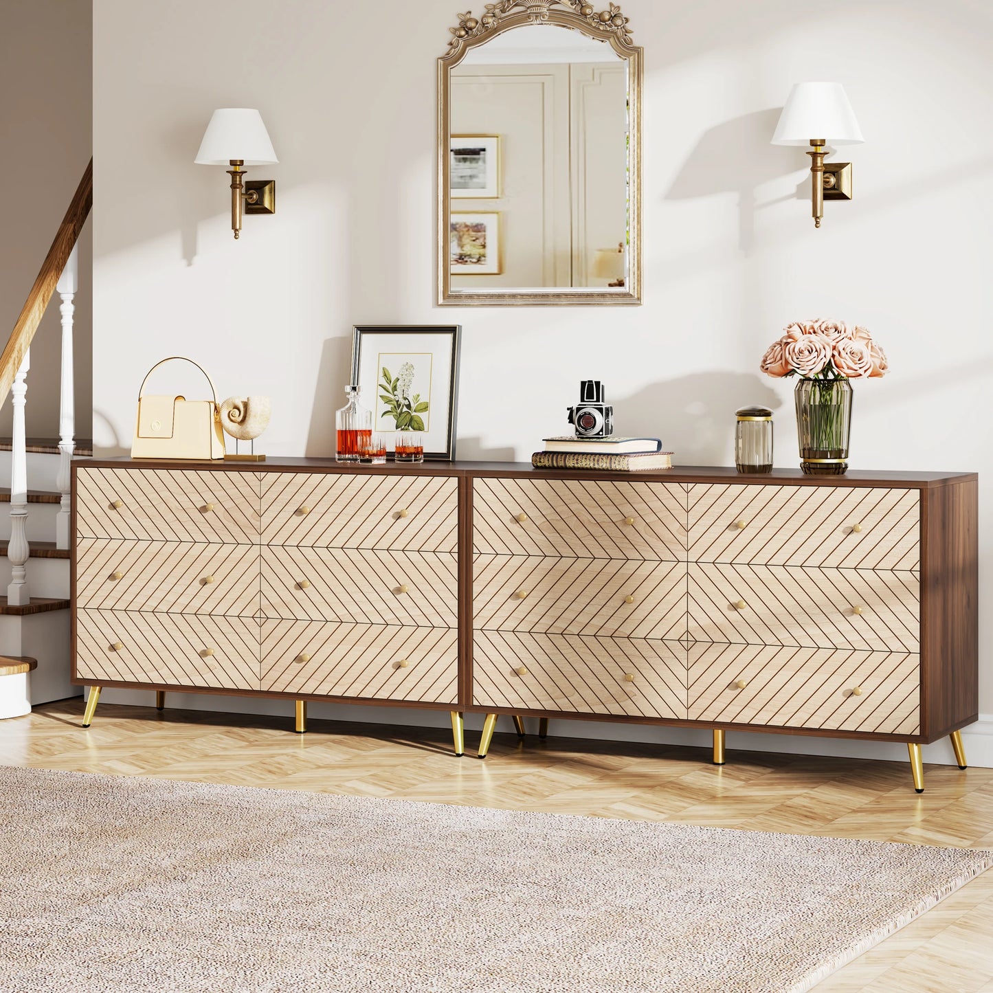 Tribe signs Wooden Drawer Organizer