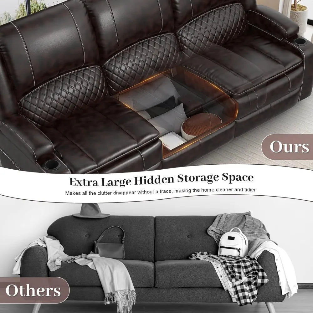 3-Seater Recliner Sofa