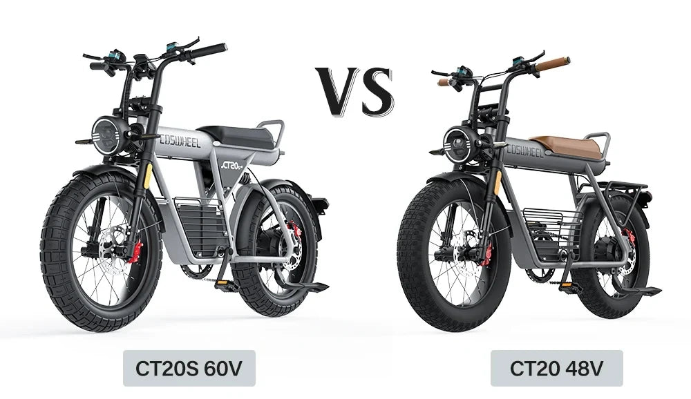Coswheel Electric Bike For Adult
CT20S 2000W/1500W Mountain bike Electric Motorcycle 60V 27.5Ah
