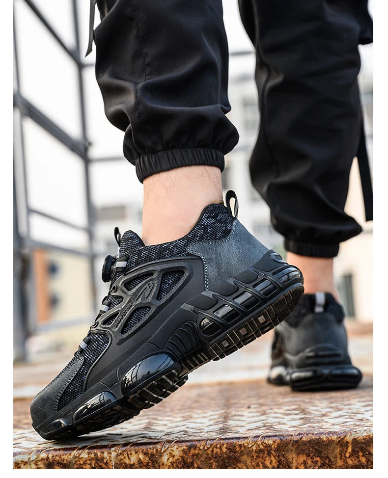 Slack-stab-proof work shoes
