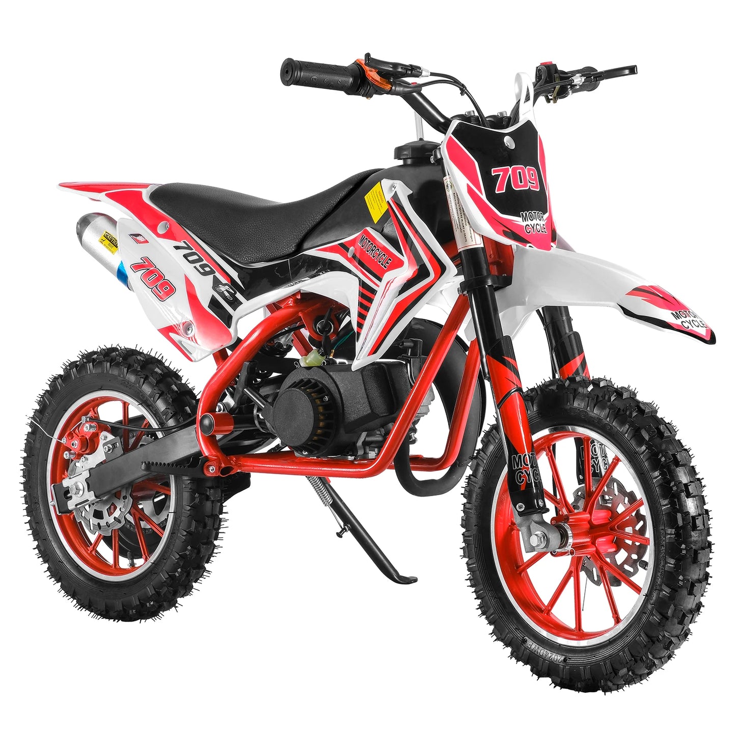 49cc 2-Stroke Kids Dirt Bike , Gas Power Motocross, Off Road Mini Motorcycle,