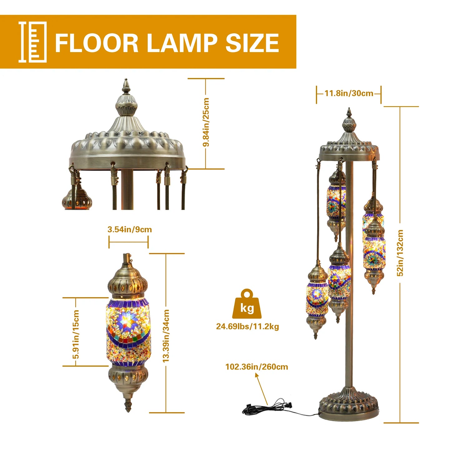 Turkish Floor Lamp