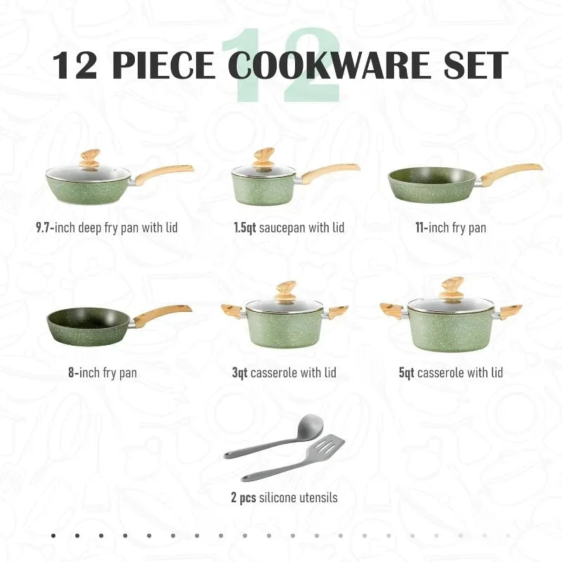 Beautiful set of Pots and Pans