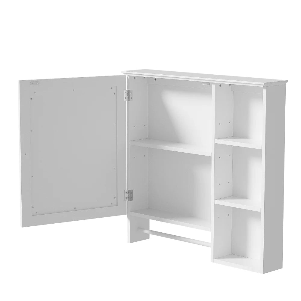 Modern Elegant Bathroom 30 Inch Vanity With Sink, Storage Cabinets, Drawers, and Adjustable Shelves