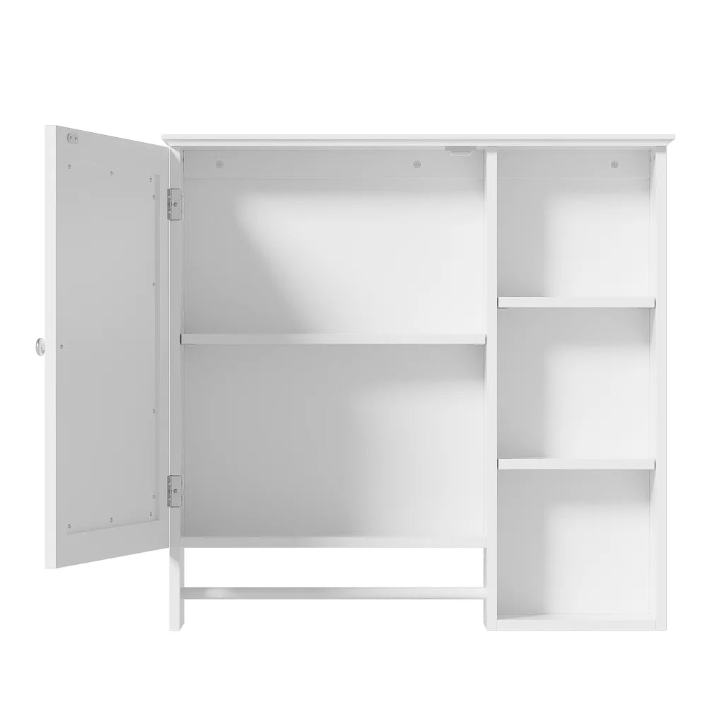 Modern Elegant Bathroom 30 Inch Vanity With Sink, Storage Cabinets, Drawers, and Adjustable Shelves