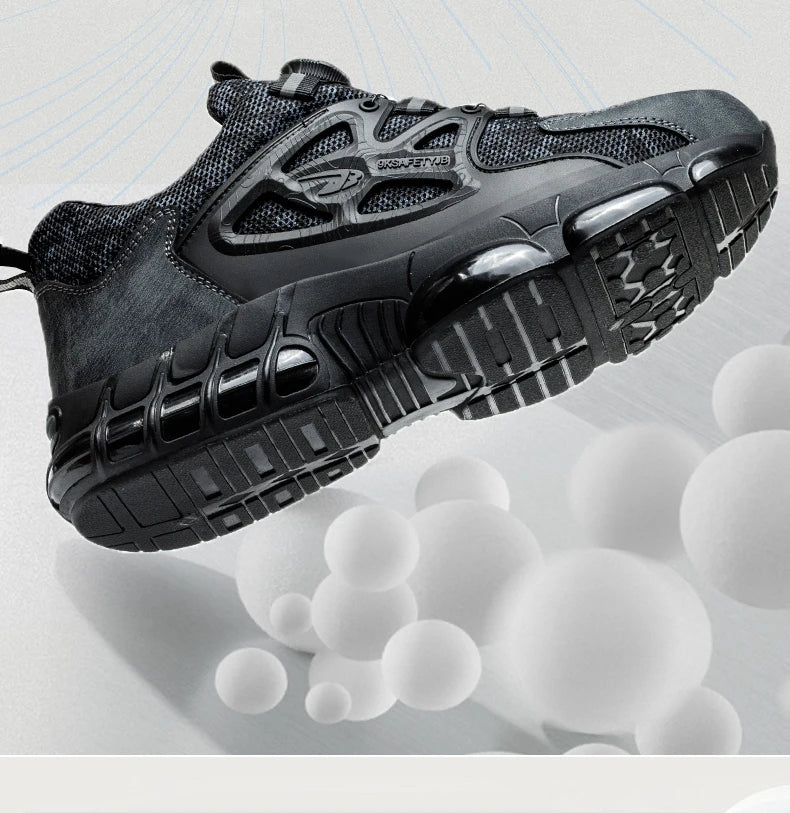 Slack-stab-proof work shoes