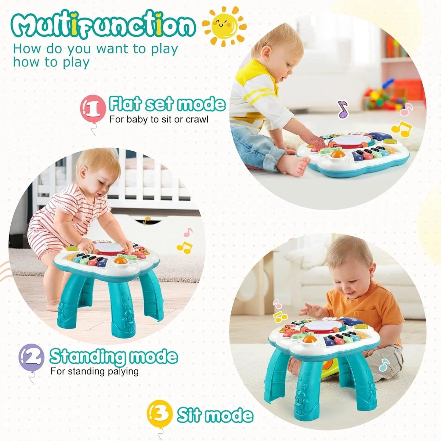 Soft, Cute, colorful little bouncy for small babies
Toys for Babies/Toddler, Girls & and Boys 6 Month - 3 Years