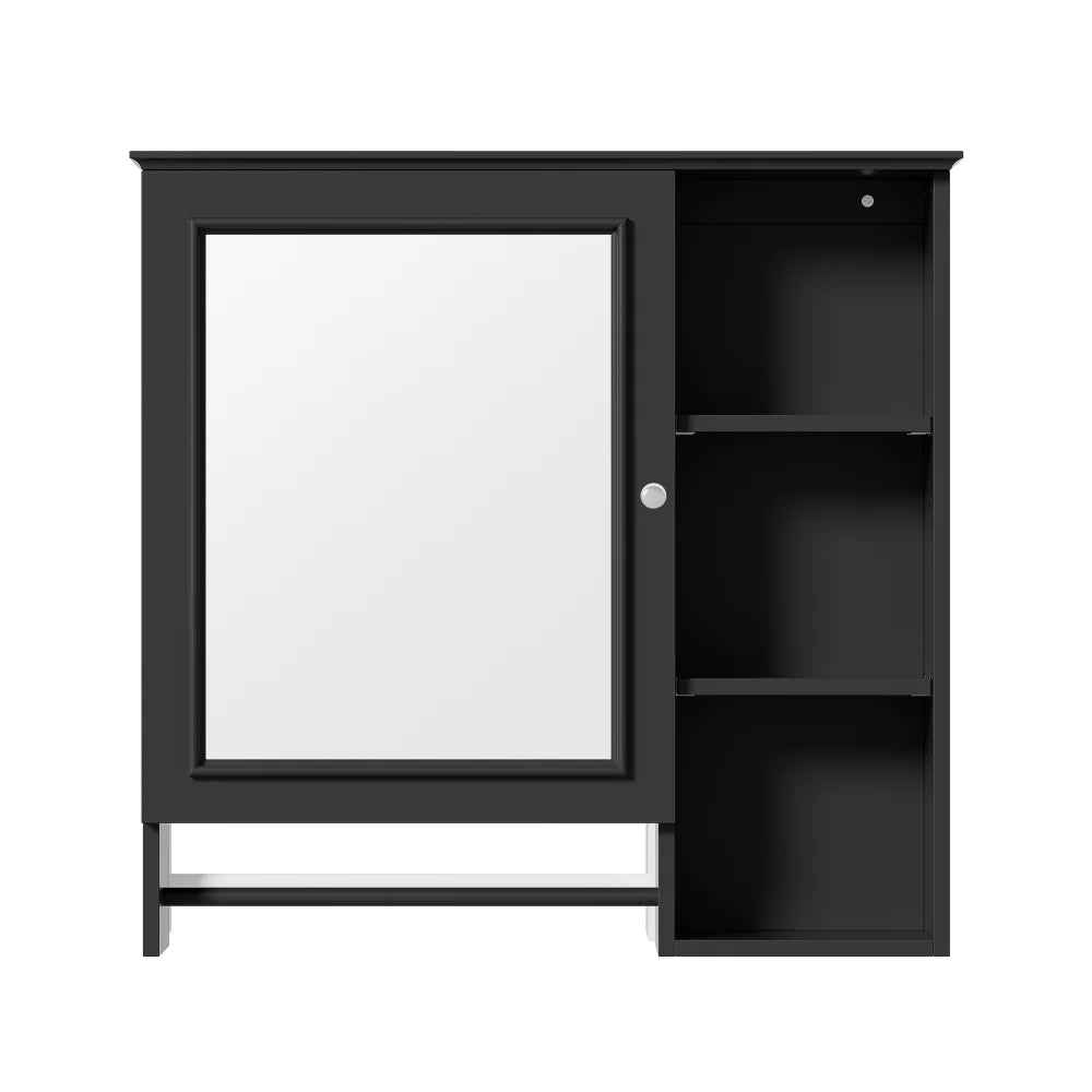 Modern Elegant Bathroom 30 Inch Vanity With Sink, Storage Cabinets, Drawers, and Adjustable Shelves