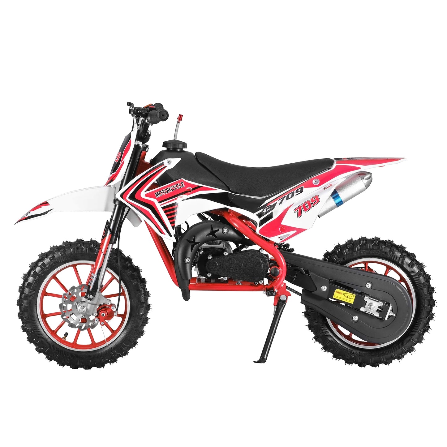 49cc 2-Stroke Kids Dirt Bike , Gas Power Motocross, Off Road Mini Motorcycle,