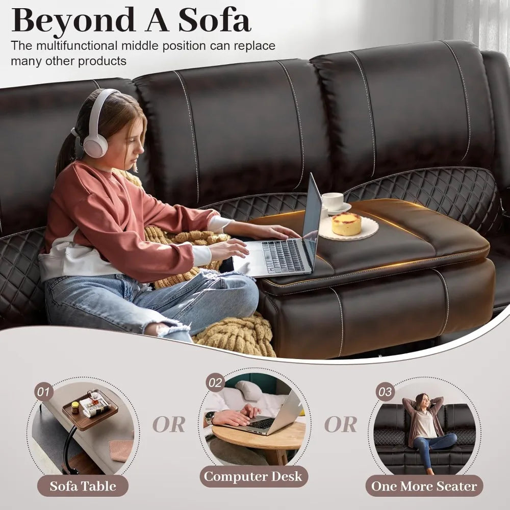 3-Seater Recliner Sofa