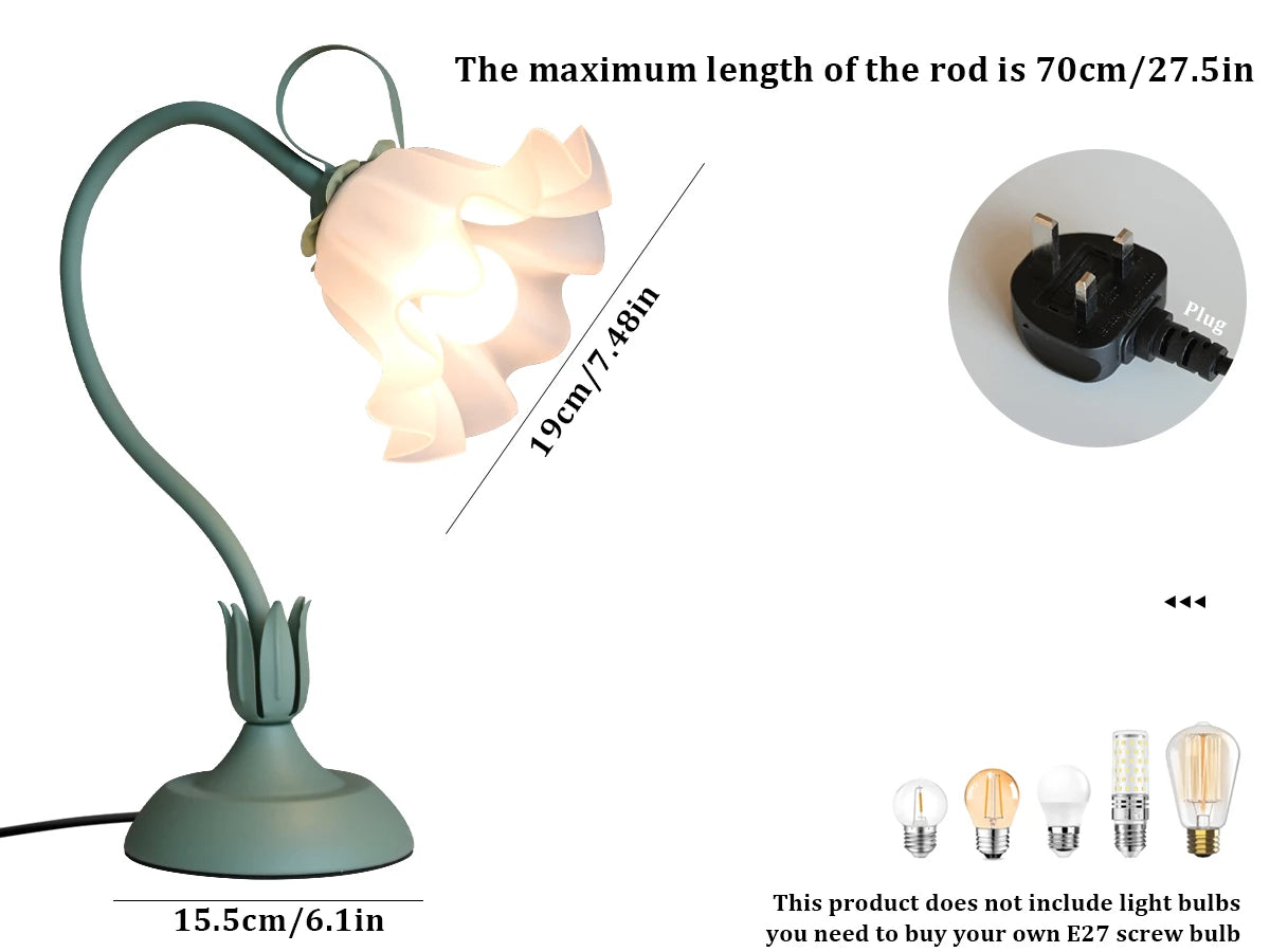Vintage bedside lamp,