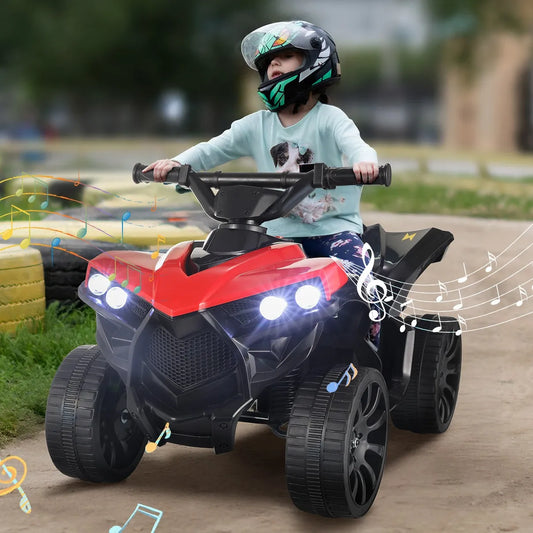 Electric Car, ATV  Ride-On Toy, for Kids 1-6 Years Old