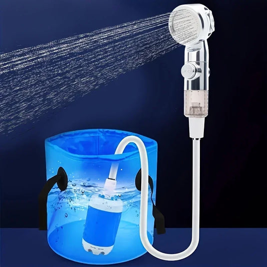 Portable USB Rechargeable  shower head,