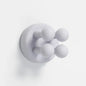 Self Adhesive Silicone Hook Bathroom Holder/ Storage for shavers, toothbrushes, and more