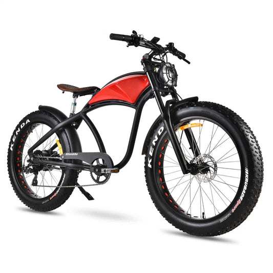 Electric Mountain Bike ,37 Mile All-Terrain Fat Tire bicycle, Dual Suspension 7-Speed  jCD UL                                         
                                           
                                     Class 3