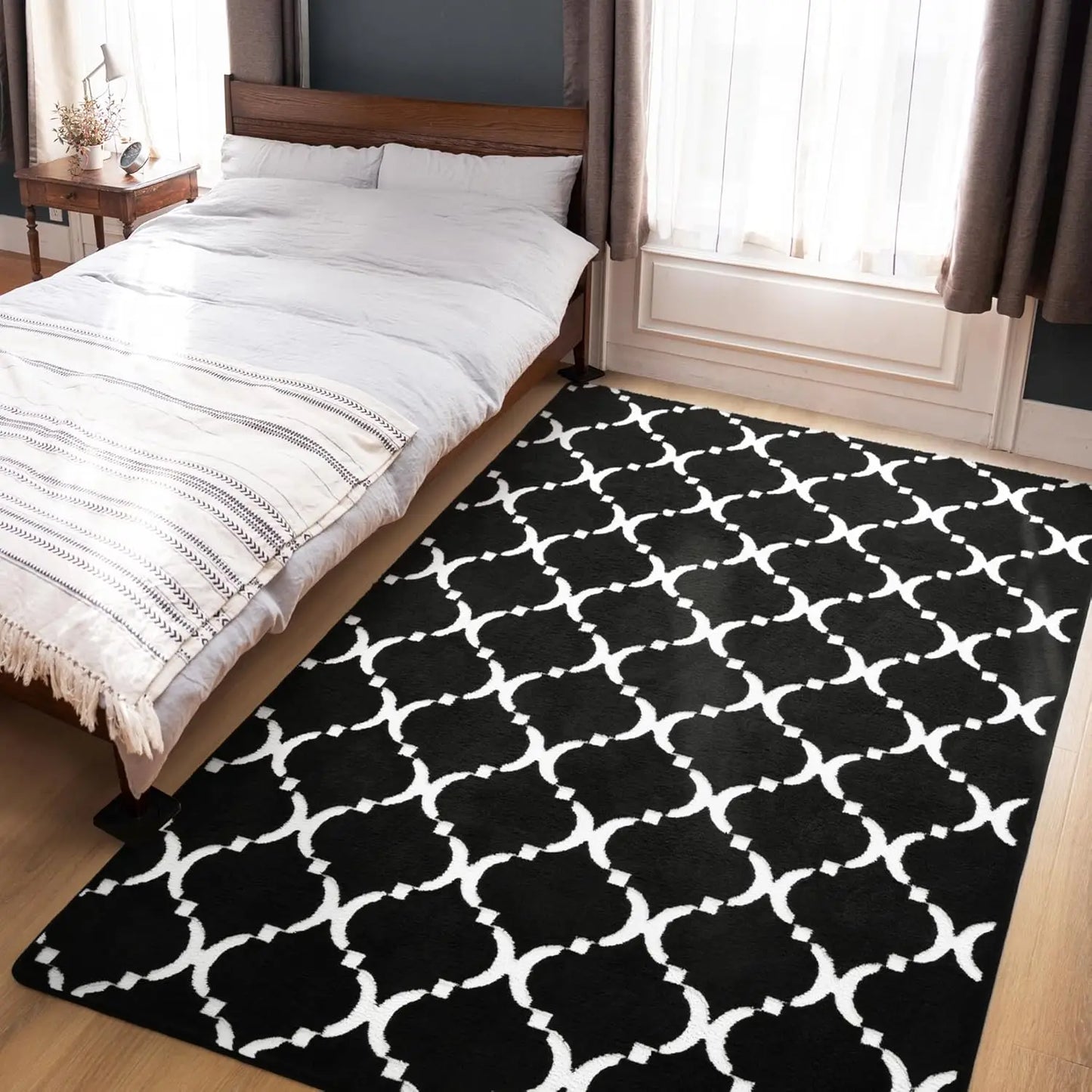 Large Memory Foam Rug for Living Room or Bedroom Living Room Rug 6 x9 Feet